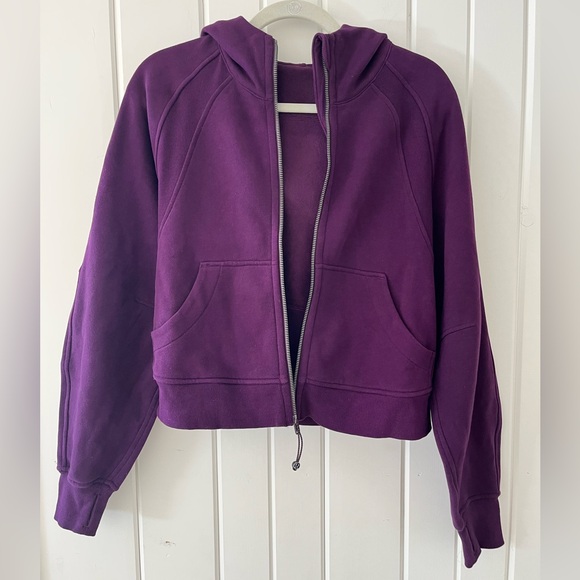 SOLD Lululemon Scuba Purple Oversized Full-Zip, XS/S (P2P 21”) - Picture 5 of 7